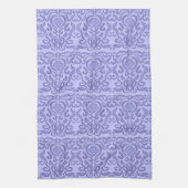 2022 Ver Peri Periwinkle Damask Old World Theedoek (Verticaal)