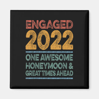 2022 Verloving Geweldige huwelijksbruid Gr Magneet