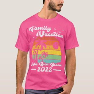 2022 Vintage Retro Costa Rica Beac T-shirt