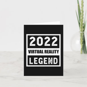 2022 Virtuele Realiteit Legendarisch Cadeau Kaart