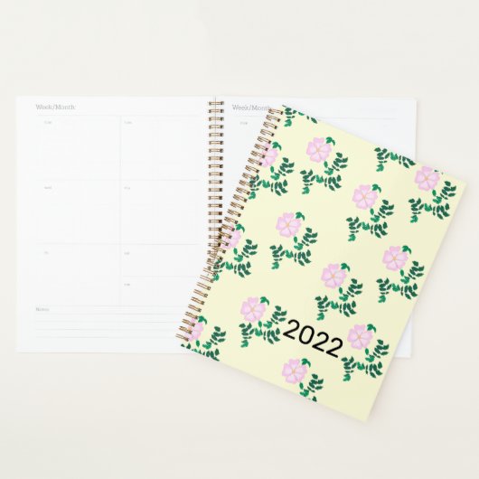2022 Vloeibare Rozen Planner (Display)