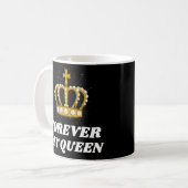 2022 Voor altijd mijn koningin Britse trots E Koffiemok (Voorkant links)