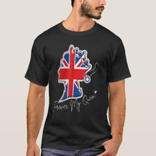 2022 Voor altijd mijn koningin Britse trots E T-shirt