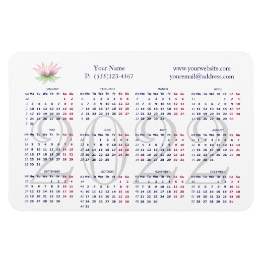 2022 voor business magnet magneet (Horizontaal)