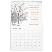 2022 Walden Pond: 1 pagina 11 x 17 formaat Kalender (Jan 2026)