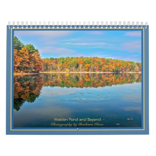 2022 Walden Pond en daarna: met offertes Kalender (Hoes)
