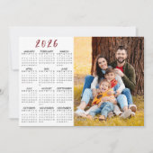 2022 Wat een jaar foto collage 2023 kalender Feestdagenkaart (Achterkant)