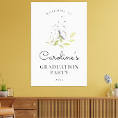 2022 Welkomstteken voor Wilde Afstuderen Canvas Afdruk (Insitu (Woonkamer))