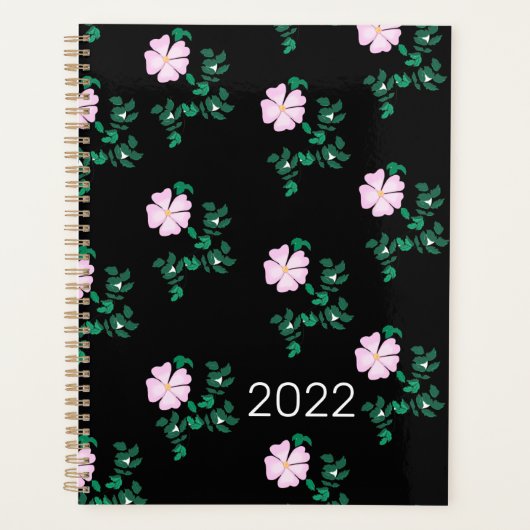 2022 Wilde Roos - Floral Pattern Planner (Voorkant)