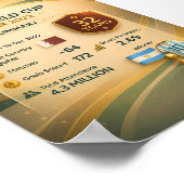 2022 WK Qatar Infographic Poster (Hoek)