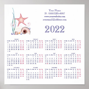 2022 zakelijke poster
