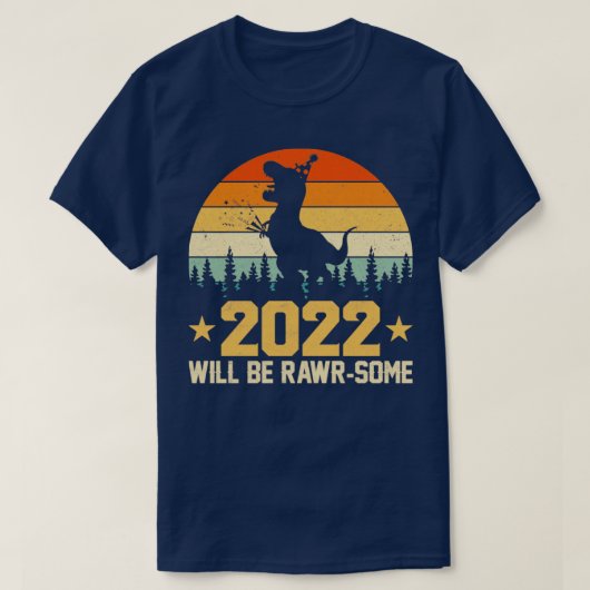 2022 ZAL RAWRSOME ZIJN T-SHIRT (Design voorkant)