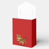 2022 Zodiac Tiger Chinees nieuwjaar gepersonalisee Bedankdoosjes (Geopend)