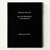 2023 2024 2025 2026 Agenda Aangepaste foto Modern (Achterkant)