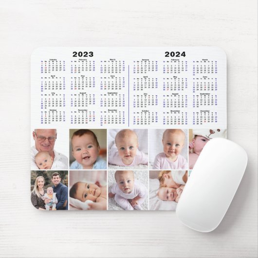 2023 - 2024 - Aangepaste tijdreeks - Foto modern Muismat (Met muis)