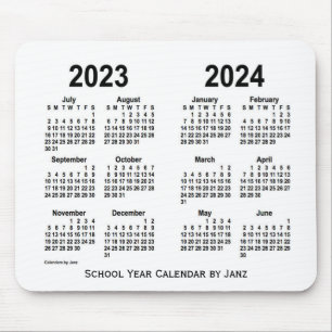 2023-2024 Agenda van de Witte School van Janz Muismat