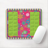 2023-2024 Kalender Mousepad, Grandmas Garden Green Muismat (Met muis)
