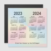 2023-2024 Schoolagenda voor de regenboog van Janz (Voorkant / Achterkant)