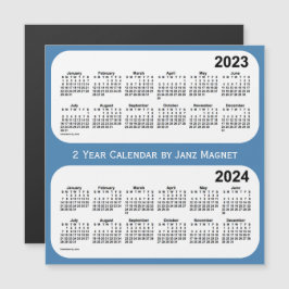 2023-2024 Steel Blue 2 Year Agenda van Janz
