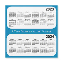 2023-2024 Steel Blue 2 Year Agenda van Janz