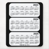 2023-2025 Agenda zwart-wit 3 jaar door Janz Muismat (Voorkant)