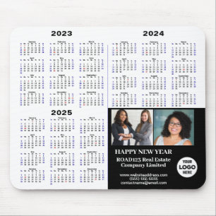 2023 - 2025 - Moderne minimalistische agenda voor  Muismat