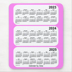 2023-2025 Violet 3 Year Agenda van Janz Muismat