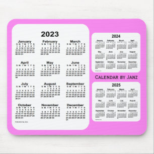 2023-2025 Violet 3 Year Agenda van Janz Muismat