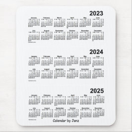 2023-2025 White 3 Year Agenda van Janz Muismat