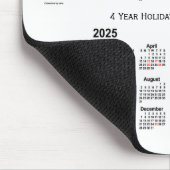 2023-2026 White Holiday Calendar van Janz Muismat (Hoek)