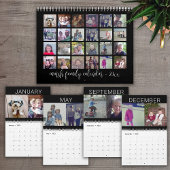 2023 - 24 Foto - 2 per maand moderne familie Kalender