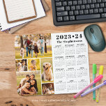 2023-24 Schoolkalender 6 Foto's Gepersonaliseerd Muismat<br><div class="desc">Creëer Uw eigen gepersonaliseerde, aangepaste kleurenfoto- en kalendermuismat met een 2023-24 schooljaarkalender en een gemakkelijk te uploaden sjabloon voor fotocollage met 6 afbeeldingen in verschillende vormen en maten, zowel horizontaal als verticaal om een breed scala aan fotoonderwerpen te herbergen. Personaliseer met een familienaam, een individuele naam, een monogram of andere...</div>