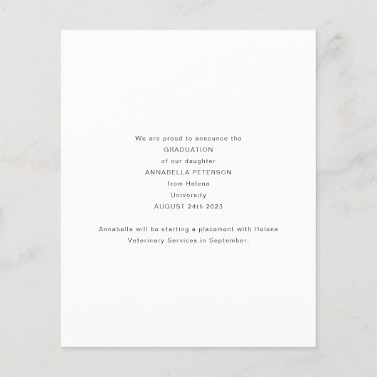 2023 3 Aankondiging van het Afstuderen op foto's (Achterkant)