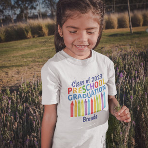 2023 Aangepast Afstuderen voorschoolse kleding Afs Kinder Shirts