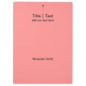 2023 Aangepaste foto voor de moderne reeks met vol Klembord (Achterkant)