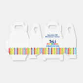 2023 Aangepaste Pre-school Afstuderen Pre-K School Bedankdoosjes (Uitgevouwen)