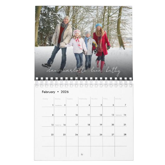 2023 Aangepaste serie foto's Kalender (Feb 2026)