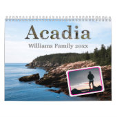 2023 Acadia National Park Family Photo Calendar Kalender (Hoes)