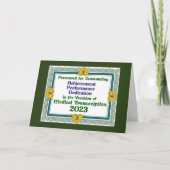 2023 Achievement Card van medisch rectionist Kaart (Voorkant)