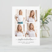 2023 Afgestudeerde | Modern Multi Foto Collage Lay (Staand voorkant)