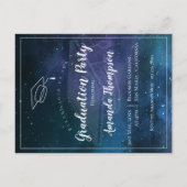 2023 Afstudeerder Foto Afstuderen Aankondiging uit Briefkaart (Achterkant)