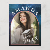 2023 Afstudeerder Foto Afstuderen Aankondiging uit Briefkaart (Voorkant)