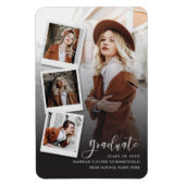 2023 Afstuderen Aankondiging multi-foto Afstudeerd Magneet (Verticaal)