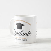 2023 Afstuderen Chic Personal Afstuderen Gift Koffiemok (Voorkant links)