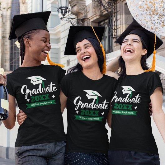 2023 afstuderen de familie van de de naamfamilie v t-shirt