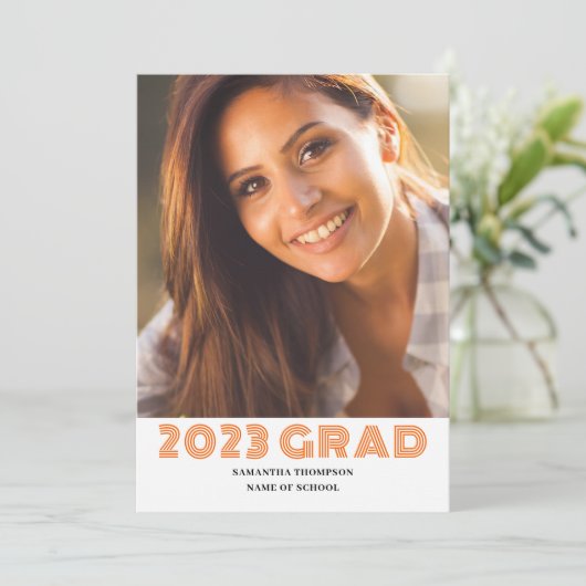 2023 Afstuderen Foto Aankondiging (Staand voorkant)