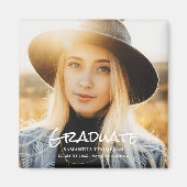 2023 Afstuderen Fotoaankondiging Magnet (Voorkant)