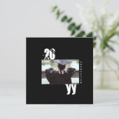 2023 Afstuderen Typografie Bold Photo Minimal (Staand voorkant)