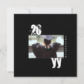 2023 Afstuderen Typografie Bold Photo Minimal (Voorkant)