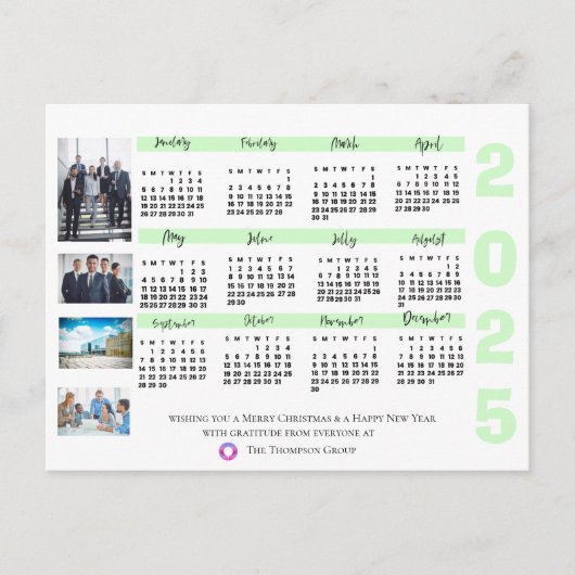 2023 Agenda 2023 Foto's kerst in het bedrijf Nieuw Briefkaart (Voorkant)